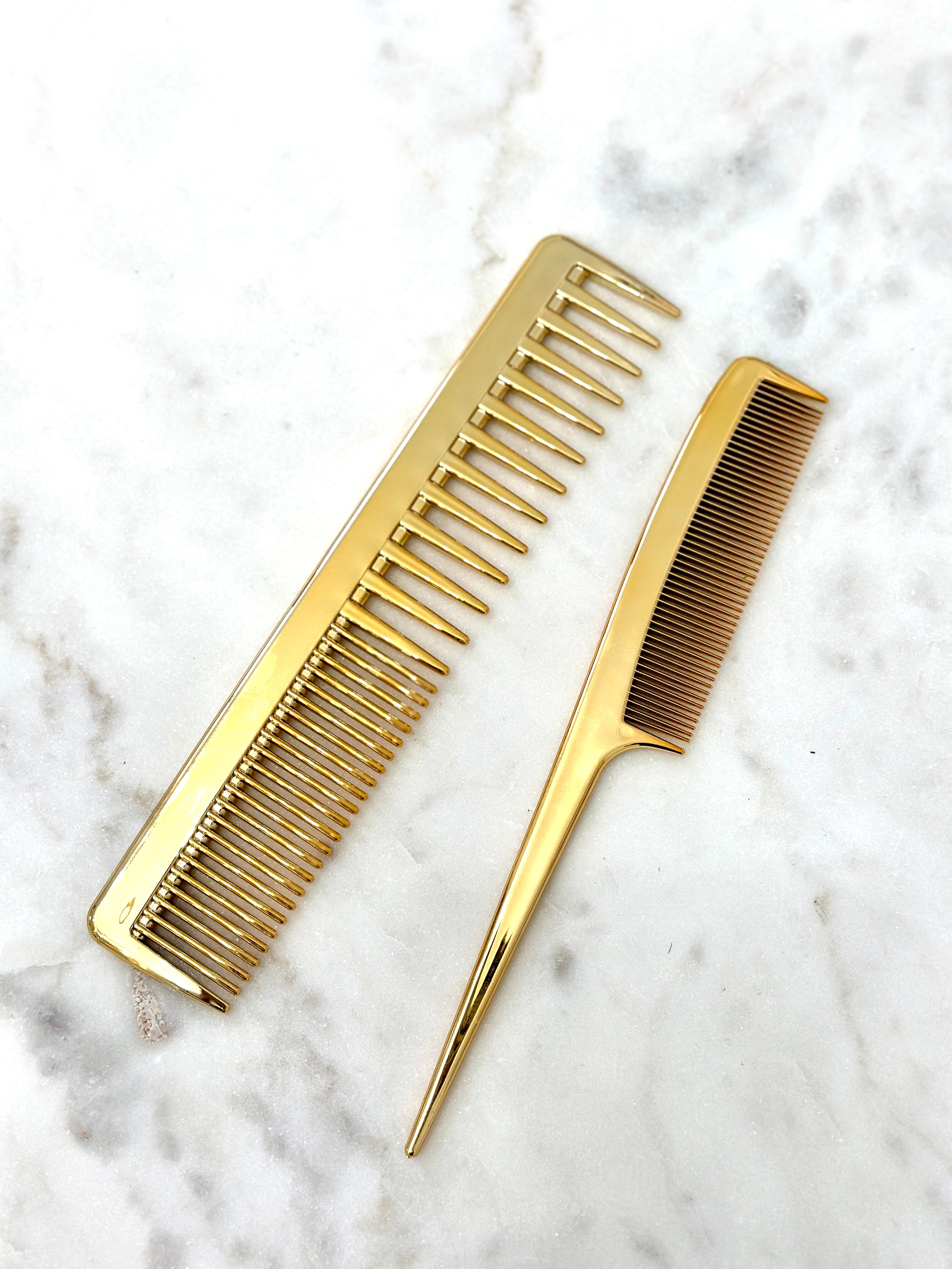 Gold Styling Combs - S.Adams Collection