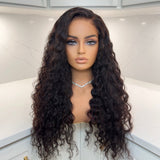 S.Adams Collection - 5X5 Cambodian Curly HD Closure Wig (Ready To Wear, Pre-Plucked & Bleached Knots)