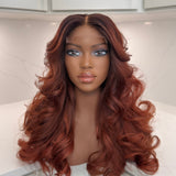 The Vivienne Unit 22" (Ready To Wear, Glueless, 5X5 HD Lace Closure, Pre-Plucked, Bleached Knots, Custom Color, Raw Virgin Hair)