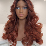 The Vivienne Unit 22" (Ready To Wear, Glueless, 5X5 HD Lace Closure, Pre-Plucked, Bleached Knots, Custom Color, Raw Virgin Hair)